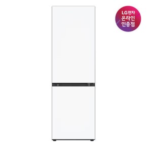 LG 모던엣지 냉장고 오브제컬렉션 Q343MHHF33 344L 상냉장 화이트
