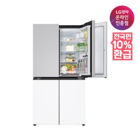 LG 디오스 오브제컬렉션 매직스페이스 냉장고 T875MRH111 1등급 870L 4도어냉장고