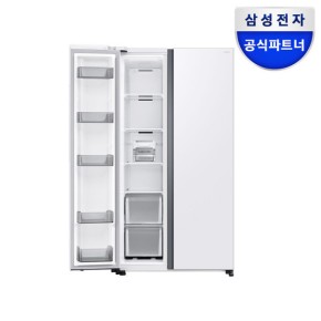 양문형 냉장고 RS84DG5002WW 852리터 2도어 스노우화이트