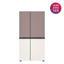 LG 디오스 오브제컬렉션 냉장고 S834MKE10 832L 폐가전사다리차지원