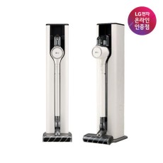 [혜택가 585,000원] LG 공식판매점 코드제로 오브제컬렉션 올인원타워 무선청소기 AU920CWD 260W