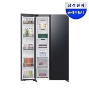 삼성 비스포크 양문형 키친핏 냉장고 AI RS70F65Q2F 프리스탠딩 651리터