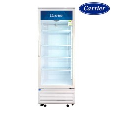 캐리어 냉장 쇼케이스 386L CSR480RC1H 업소용 냉장고 화이트 방문설치
