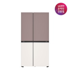 LG 디오스 오브제컬렉션 냉장고 S834MKE10 832L 폐가전사다리차지원