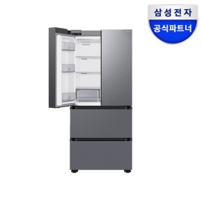 AI 김치플러스 김치냉장고 RQ49DG9003S9 4도어 490리터 메탈쿨링 AI정온모드