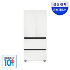 [으뜸효율] 삼성전자 비스포크 1등급 김치냉장고 4도어 490L RQ49DB94Y1AP 코타화이트