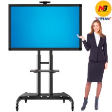 AVA1800 초대형 TV 이동형 스탠드, 최대 90인치 지원, 한글 설치 안내서