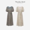 최초가-279000원Thursday Island 배색 레이스 플로럴 원피스T234MOP247W